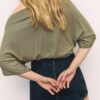 Tricou de bază cu mâneci lăzare Tricou de bază cu mâneci lăzare