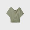 Tricou de bază cu mâneci lăzare Tricou de bază cu mâneci lăzare