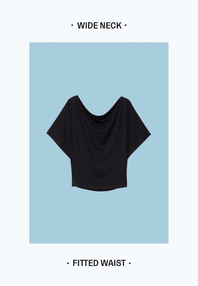 Tricou de bază cu mâneci lăzare Tricou de bază cu mâneci lăzare