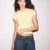 Tricou de bază cu mâneci scurte și guler rotund Tricou de bază cu mâneci scurte și guler rotund