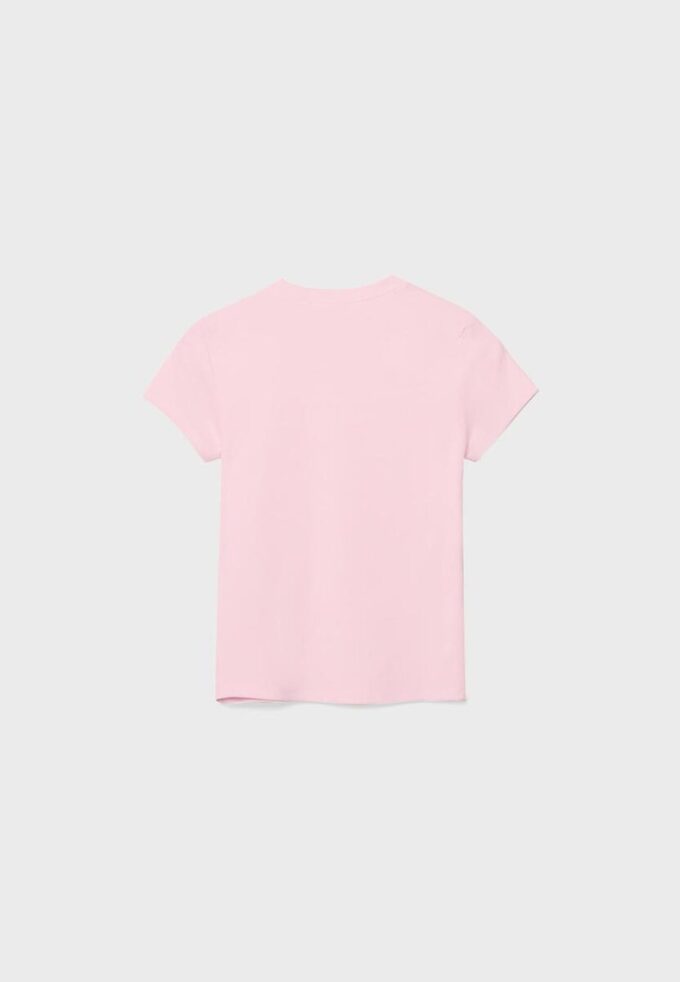 Tricou de bază cu mâneci scurte și guler rotund Tricou de bază cu mâneci scurte și guler rotund