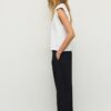 Tricou de bază cu umeri căptușiți Tricou de bază cu umeri căptușiți