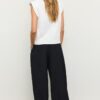 Tricou de bază cu umeri căptușiți Tricou de bază cu umeri căptușiți