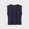 Tricou de bază cu umeri căptușiți Tricou de bază cu umeri căptușiți