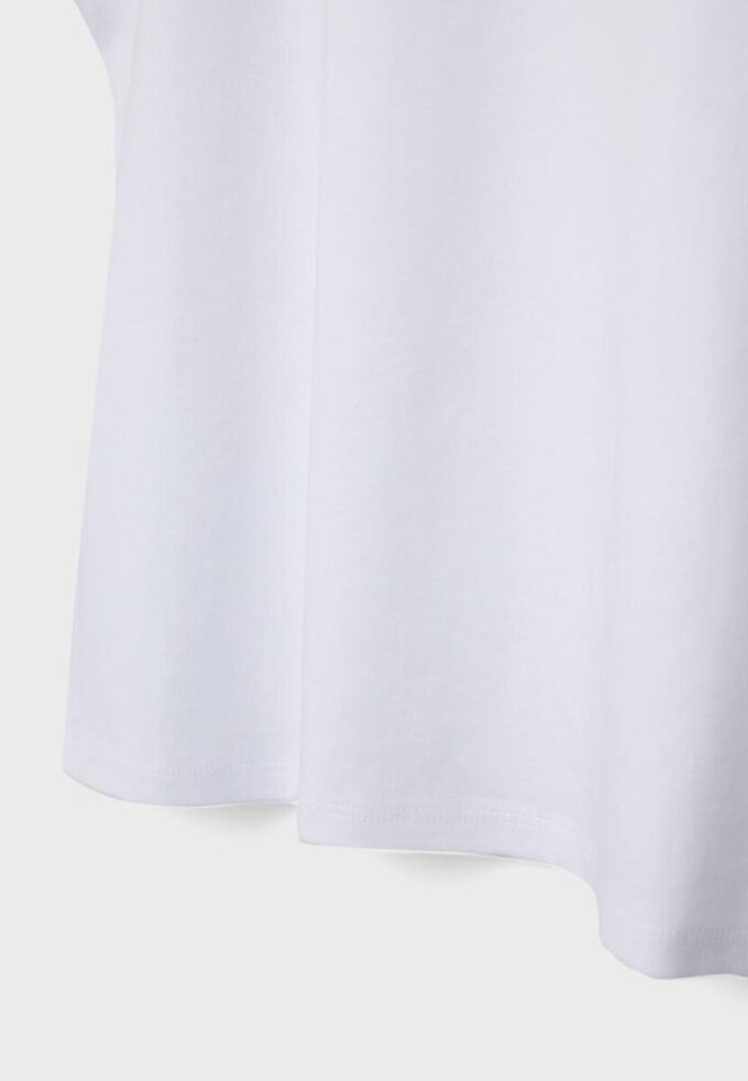 Tricou de bază cu umeri căptușiți Tricou de bază cu umeri căptușiți