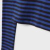 Tricou de bază din bumbac cu mâneci lungi și dungi Tricou de bază din bumbac cu mâneci lungi și dungi