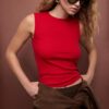 Tricou de bază fără mâneci Tricou de bază fără mâneci