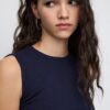 Tricou de bază fără mâneci Tricou de bază fără mâneci