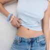 Tricou de bază fără mâneci Tricou de bază fără mâneci