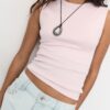 Tricou de bază fără mâneci Tricou de bază fără mâneci
