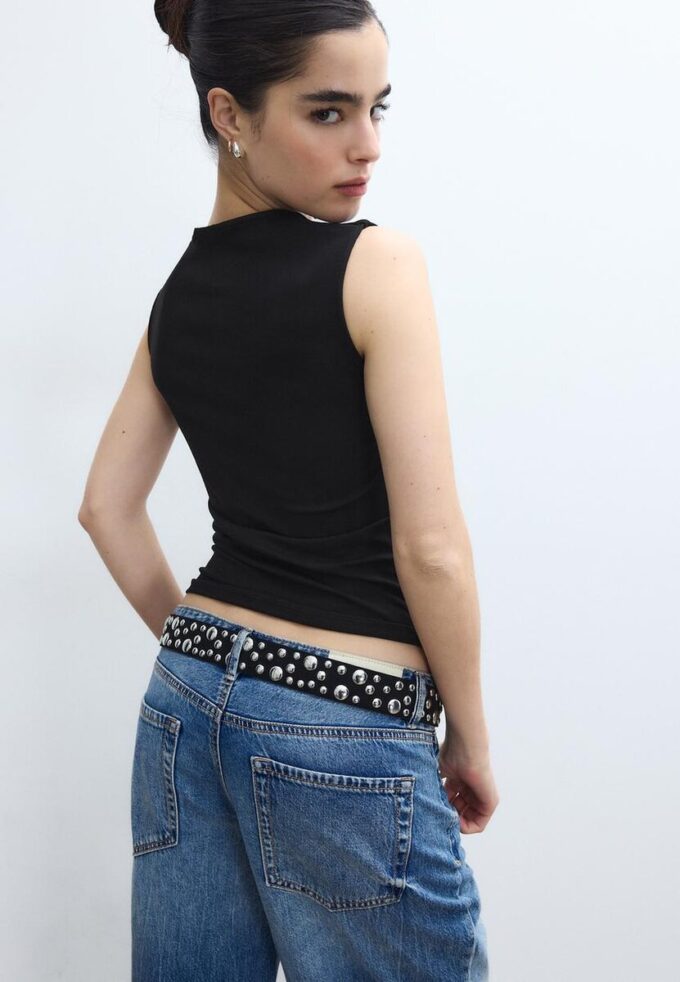 Tricou de bază fără mâneci
