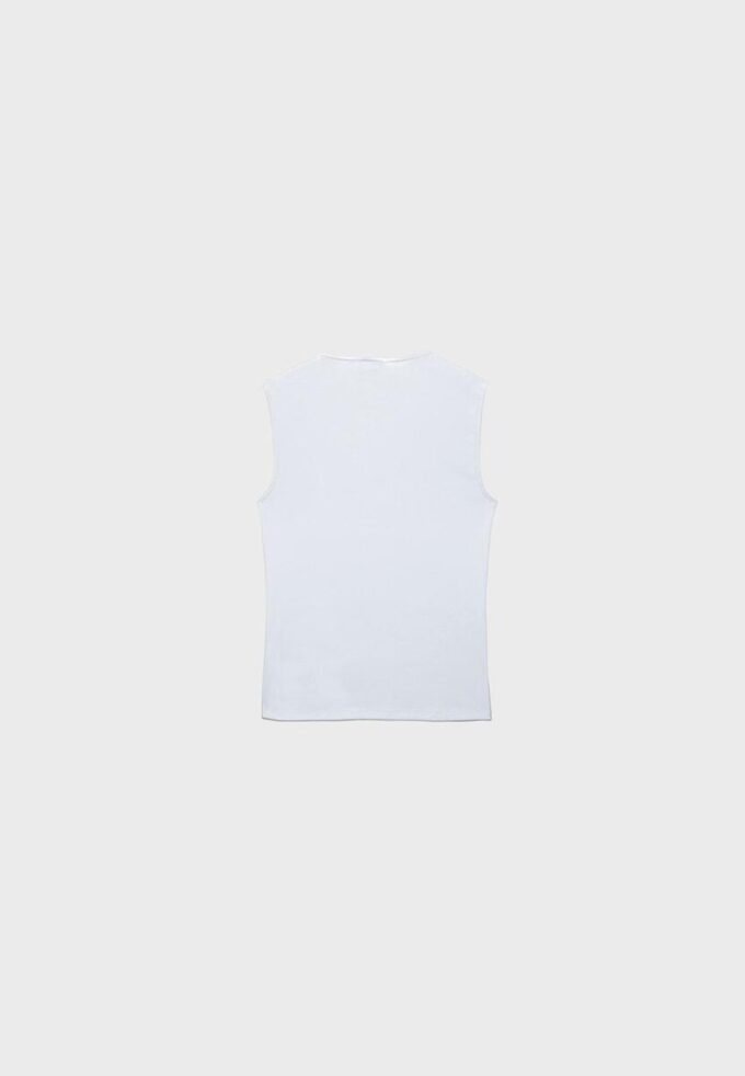 Tricou de bază fără mâneci