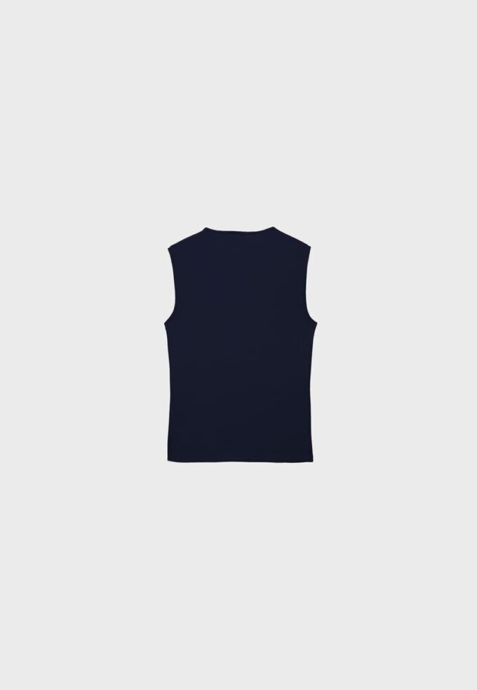 Tricou de bază fără mâneci Tricou de bază fără mâneci