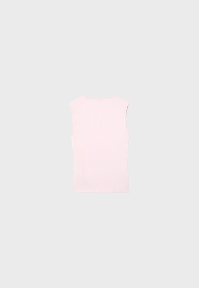 Tricou de bază fără mâneci Tricou de bază fără mâneci