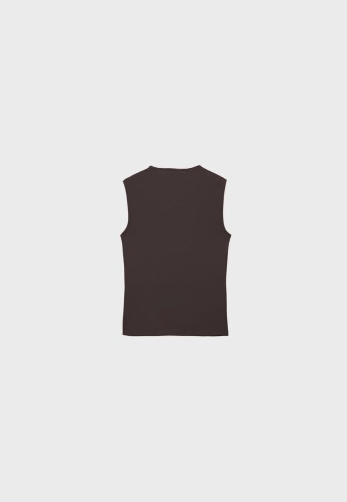 Tricou de bază fără mâneci