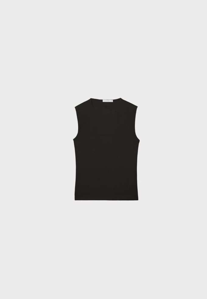 Tricou de bază fără mâneci