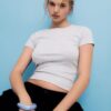 Tricou de bază slim fit