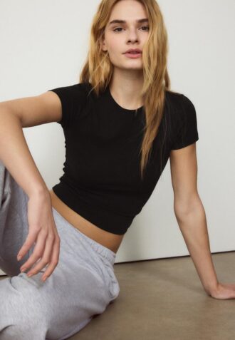 Tricou de bază slim fit