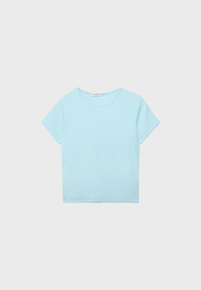 Tricou de bază slim fit