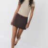 Tricou de bază slim fit cu dungi Tricou de bază slim fit cu dungi
