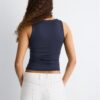 Tricou din poliamidă cu bretele late Tricou din poliamidă cu bretele late
