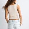 Tricou din poliamidă cu bretele late Tricou din poliamidă cu bretele late