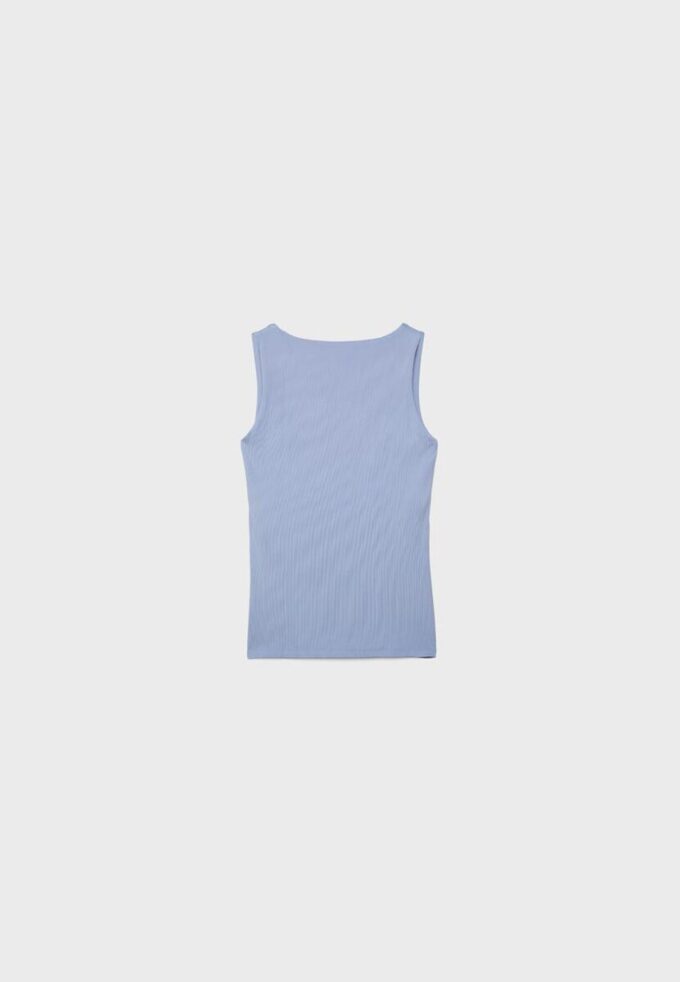 Tricou din poliamidă cu bretele late Tricou din poliamidă cu bretele late