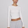 Tricou din poliamidă cu mâneci lungi Tricou din poliamidă cu mâneci lungi