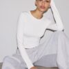 Tricou din poliamidă cu mâneci lungi Tricou din poliamidă cu mâneci lungi
