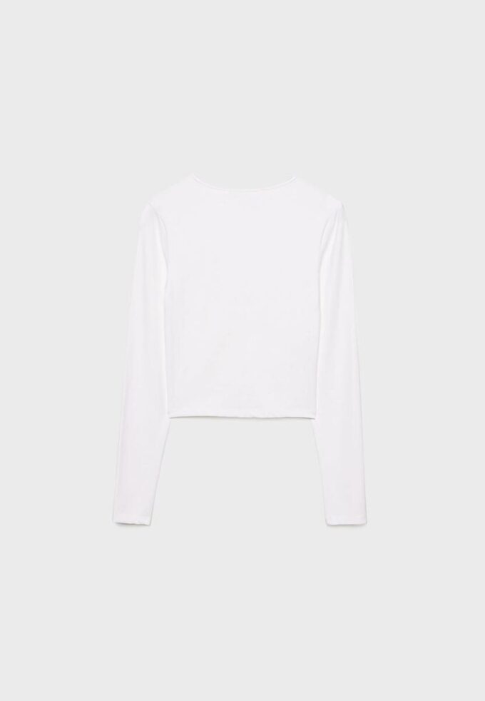 Tricou din poliamidă cu mâneci lungi Tricou din poliamidă cu mâneci lungi