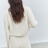 Tricou din tricot cu guler rotund
