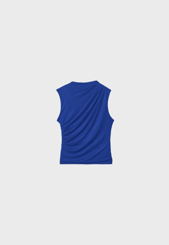 Tricou din tul cu drapaje Tricou din tul cu drapaje