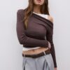 Tricou dublu asimetric Tricou dublu asimetric