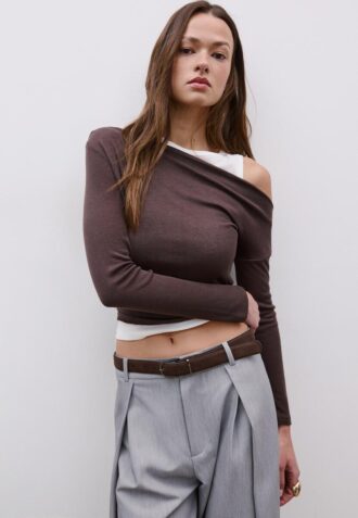 Tricou dublu asimetric