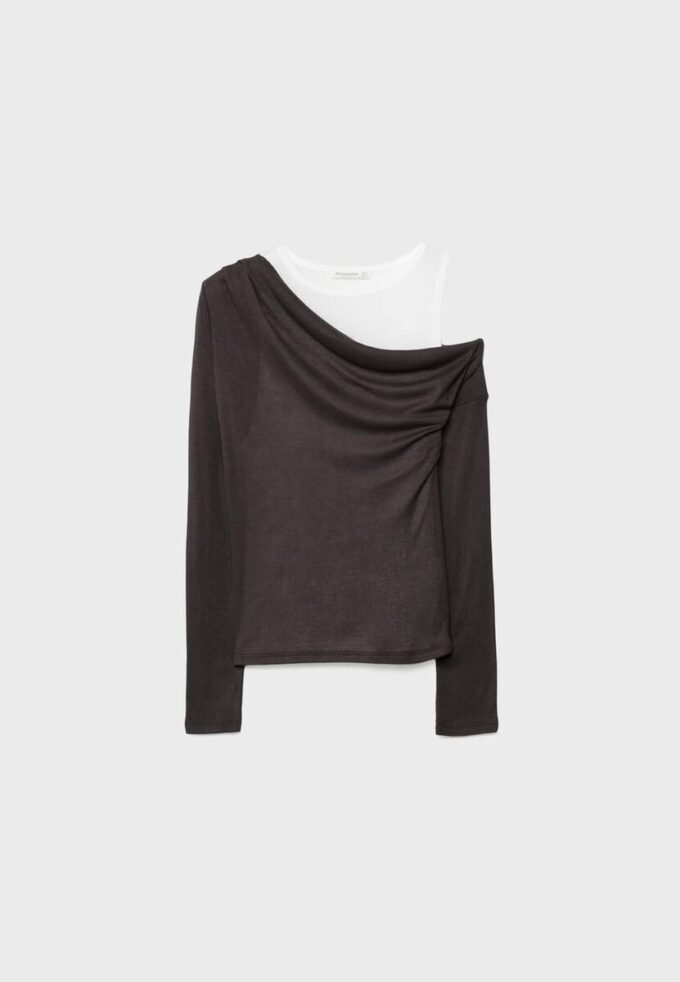 Tricou dublu asimetric Tricou dublu asimetric