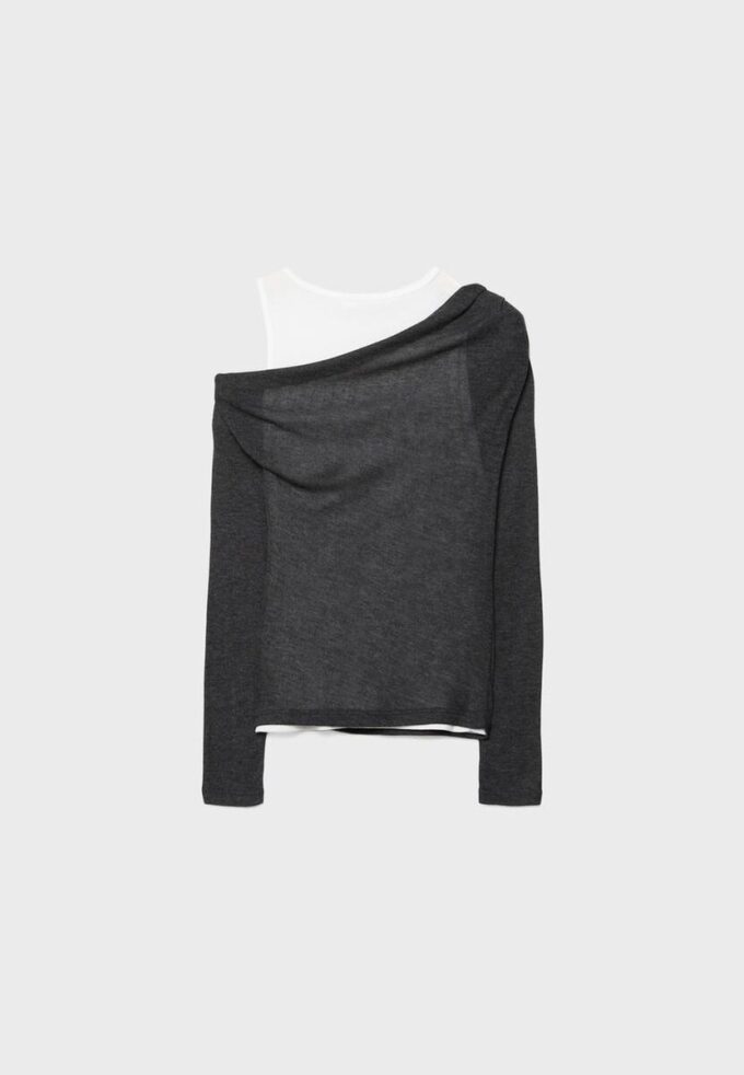 Tricou dublu asimetric Tricou dublu asimetric