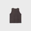 Tricou fără mâneci cu broderie cu ținte Tricou fără mâneci cu broderie cu ținte