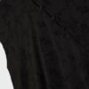 Tricou în stil Qipao cu imprimeu floc Tricou în stil Qipao cu imprimeu floc