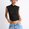 Tricou în stil Qipao din dantelă Tricou în stil Qipao din dantelă