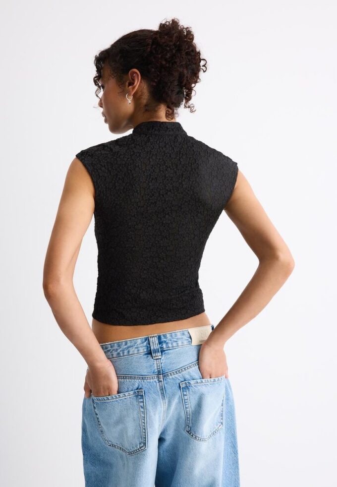 Tricou în stil Qipao din dantelă Tricou în stil Qipao din dantelă