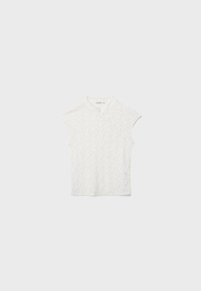 Tricou în stil Qipao din dantelă Tricou în stil Qipao din dantelă