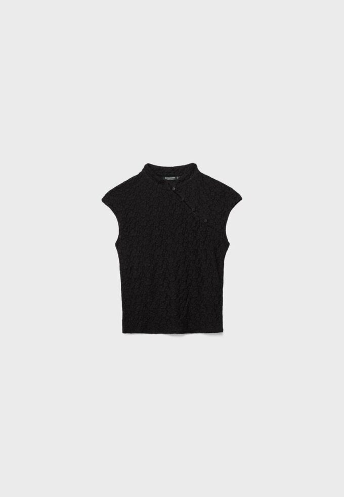 Tricou în stil Qipao din dantelă Tricou în stil Qipao din dantelă