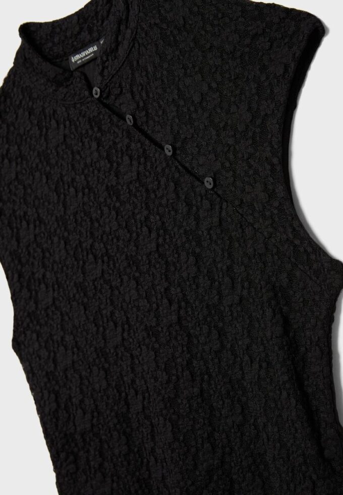 Tricou în stil Qipao din dantelă Tricou în stil Qipao din dantelă