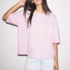 Tricou oversize cu mânecă scurtă Tricou oversize cu mânecă scurtă