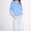 Tricou oversize cu mânecă scurtă Tricou oversize cu mânecă scurtă