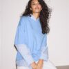 Tricou oversize cu mânecă scurtă Tricou oversize cu mânecă scurtă