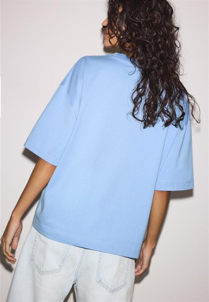 Tricou oversize cu mânecă scurtă Tricou oversize cu mânecă scurtă