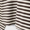 Tricou oversize cu mâneci lungi și dungi Tricou oversize cu mâneci lungi și dungi