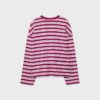 Tricou oversize cu mâneci lungi și dungi Tricou oversize cu mâneci lungi și dungi