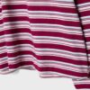 Tricou oversize cu mâneci lungi și dungi Tricou oversize cu mâneci lungi și dungi